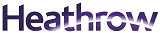 Heathrow Airport Purple Logo NO TAG
